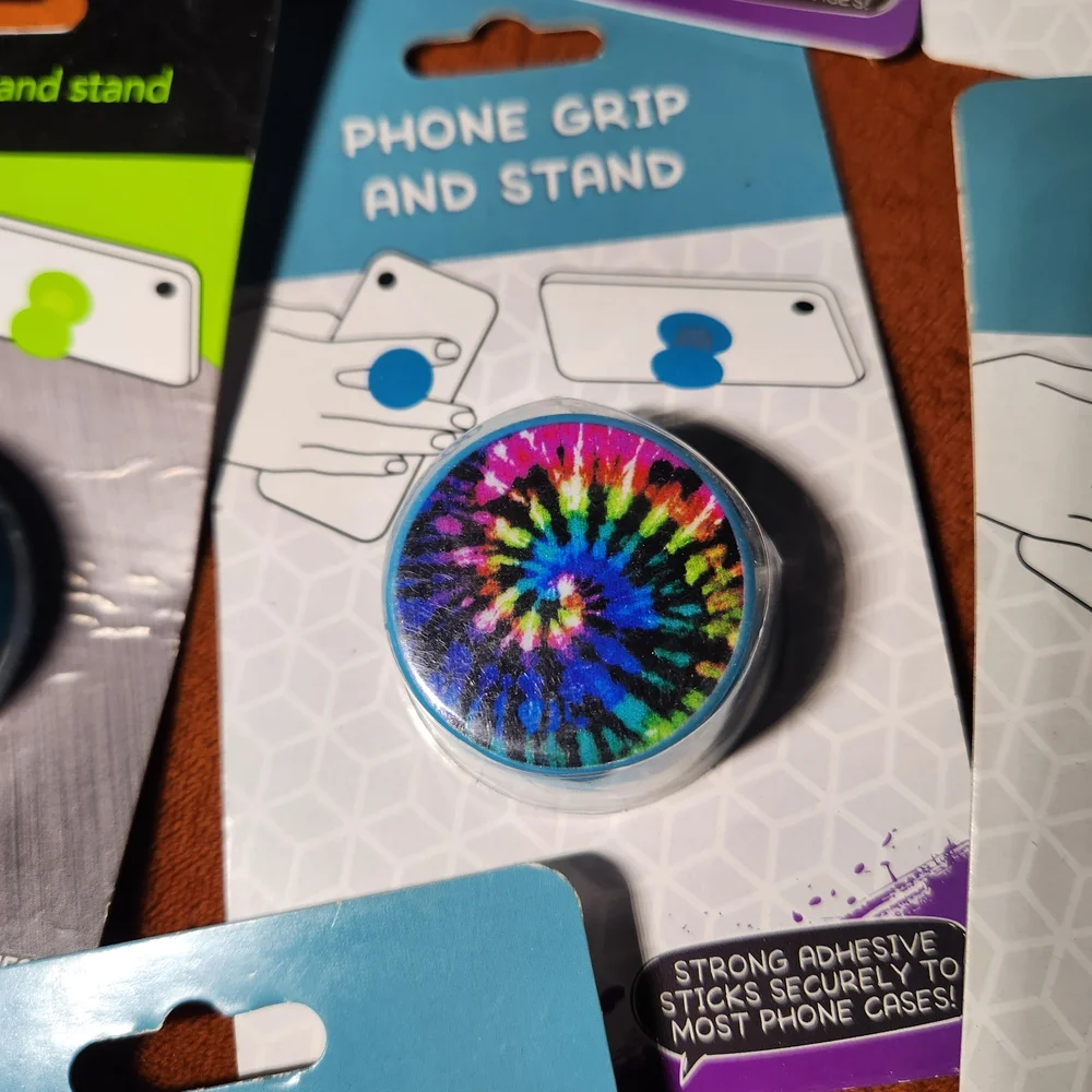 Phone Grip and Stand - Blue